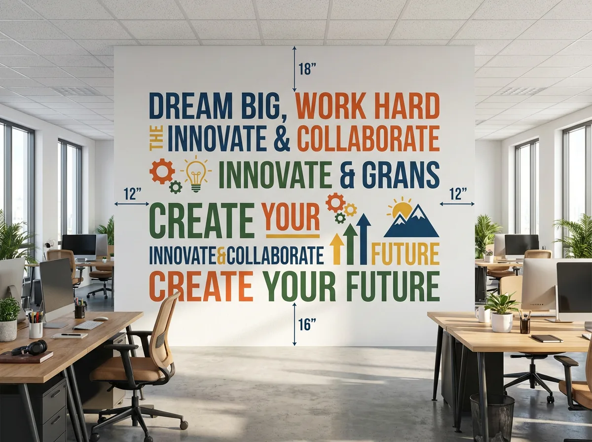 Offices wall print
